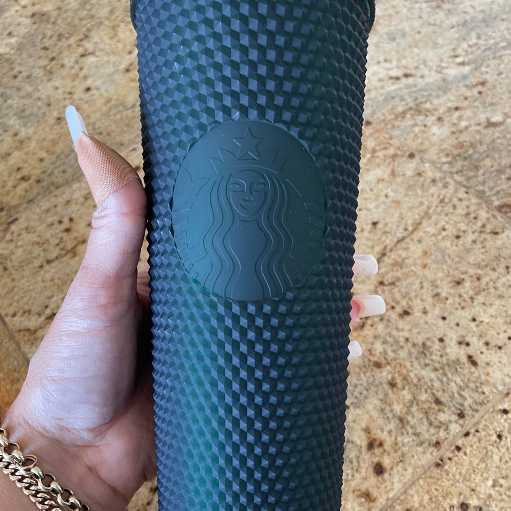 Brand new Starbucks tumbler dark green matte 24 ounce